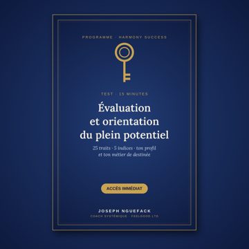 Évaluation et orientation du plein potentiel